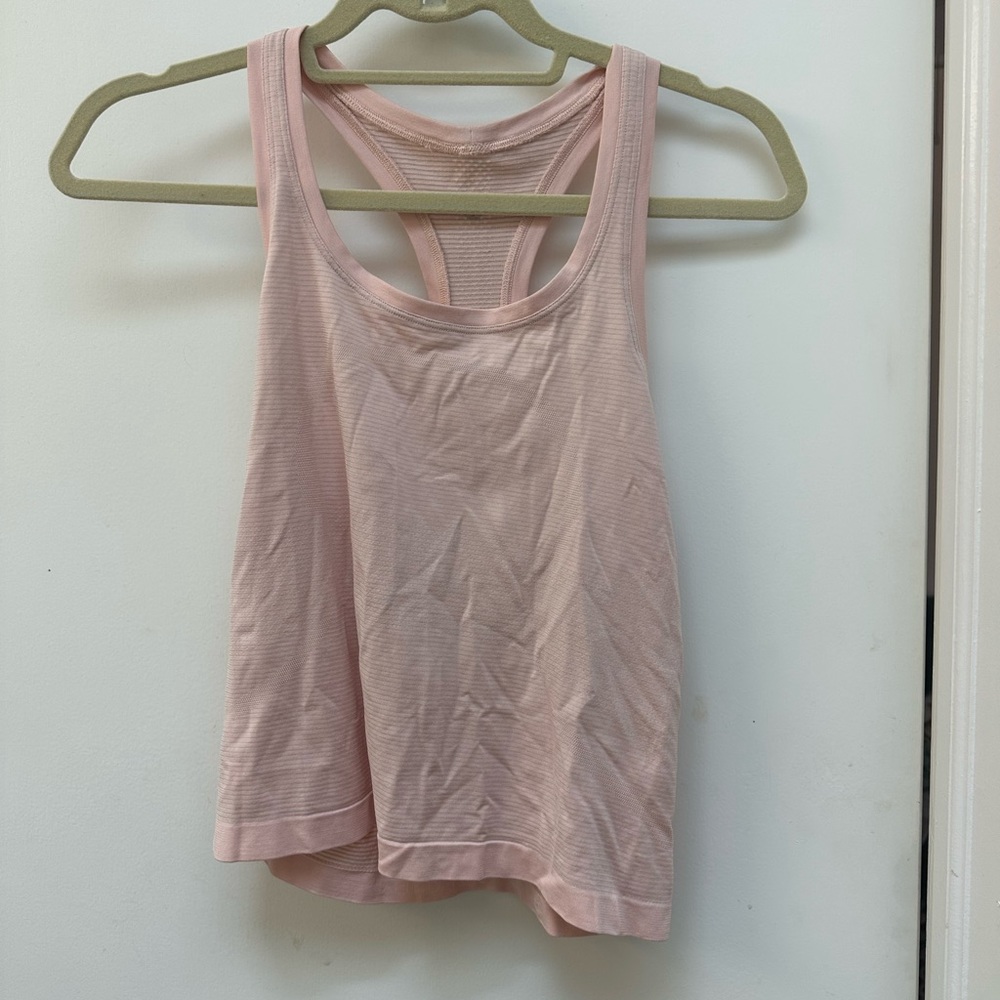 Lululemon Swiftly Tech Sleeveless Race Length -  size 6 - light pink